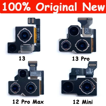 100% Оригинальная задняя камера с гибким кабелем Замена модуля основной камеры для iPhone 12 Pro Max/13 Mini/13 Pro Max