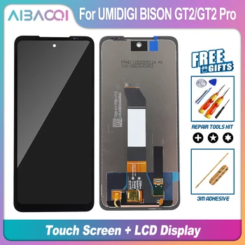 AiBaoQi Оригинальный ЖК-дисплей UMIDIGI Bison GT2 + Сенсорный Экран Для ЖК-дисплея UMIDIGI Bison GT2 Pro + Инструменты + Клей 3 М