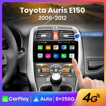 AWESAFE AI Voice 2 din Android Авторадио Для Toyota Auris E150 2006-2012 Carplay Автомобильный Мультимедийный GPS 2din авторадио