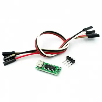 CH340C Micro USB к последовательному порту TTL Модуль загрузки ISP 5 В/3,3 В 500 мА Замените CH340G CH340T На STM32 51 С Линиями В наличии