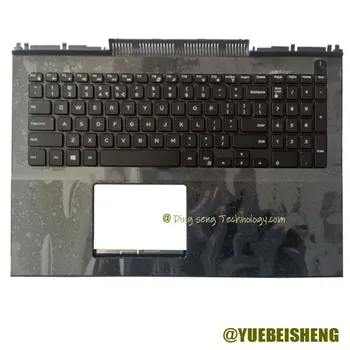 YUEBEISHENG New/Org Для DELL Inspiron 15 7000 7566 7567 P65F Plalmrest США верхняя крышка клавиатуры KX8XW 0KX8XW
