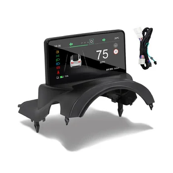 Дисплей HUD с диагональю 5,16 дюйма, дисплей зарядки указателя поворота IPS-экрана для Tesla Model 3, ЖК-дисплей скорости Model Y.