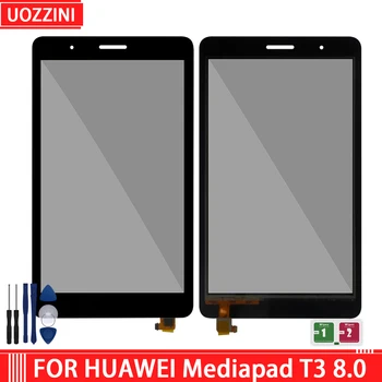 Для Huawei MediaPad T3 8 KOB-L09 KOB-W09 Новый Протестированный Сенсорный Стеклянный Экран Замена Внешней Стеклянной панели Объектива
