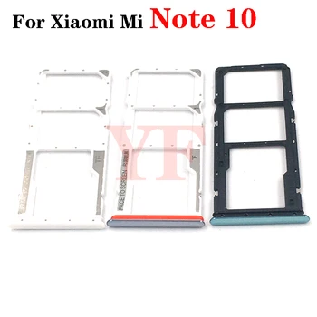 Для Xiaomi Mi Note 10 Lite CC9 Pro Слот для sim-карты, держатель лотка, гнездо для чтения sim-карт, разъем для чтения sim-карт