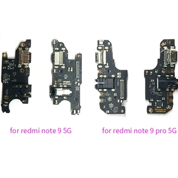Для Xiaomi Redmi Note 9 Pro 5G USB зарядное устройство док-порт Соединительная плата Гибкий кабель