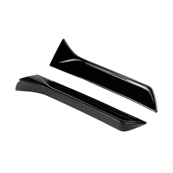 Для ярко-черного вертикального бокового спойлера заднего стекла, крыла для SEAT LEON 2013-2021, заднего зеркала заднего вида, задних аксессуаров