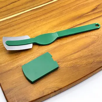 Дугообразный нож для резки хлеба, скребок для выпечки с лезвием из углеродистой стали, кухонные принадлежности