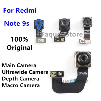 Задняя Камера Для Xiaomi Redmi Note 9S Note9 Основная Макросъемка Сверхширокой Глубины Оригинальный Модуль Задней Камеры Запасные Части