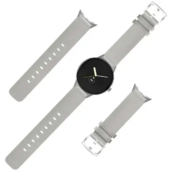 Кожаный ремешок для браслета Google Pixel Watch, прочный сменный браслет, спортивный ремень, ремешок для смарт-часов, аксессуары для умных часов