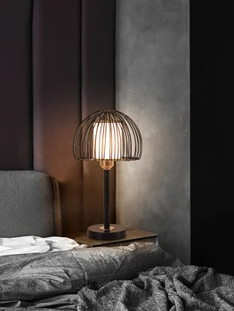Креативная железная лампа XK Light для роскошной спальни с затемнением