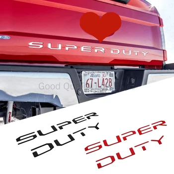 Наклейки С Эмблемой Багажника Автомобиля, Наклейки с Буквенным Значком для Ford Super Duty, эмблема Focus Fusion Transit Mondeo Fiesta Ranger Kuga Explorer