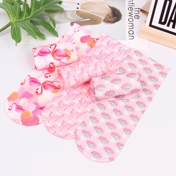 новые ins милые Носки для девочек-студенток, летние винтажные носки с рисунком розового Фламинго и тонким цветком