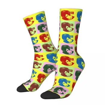 Носки контрастного цвета Indochine, Компрессионные носки, повседневные чулки с забавным рисунком R145