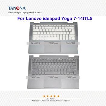 Оригинальный Новый 5CB1A16224 AM1RW000100 SG Для Lenovo ideapad Yoga 7-14ITL5 Верхний Регистр, Подставка Для рук, Клавиатура США, KB C Shell 82BH