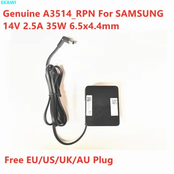 Подлинный A3514_RPN 14V 2.5A 35W 6.5x4.4mm BN44-00990A Адаптер Переменного Тока Для SAMSUNG Monitor Power Supply Зарядное устройство