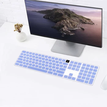 Силиконовый Чехол для Клавиатуры ноутбука 2022 Mac Studio Magic /2021 Magic Keyboard с Цифровой Клавиатурой Модель A2520 A 2520