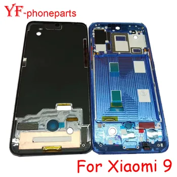 Средняя рамка хорошего качества для Xiaomi Mi 9 Задняя крышка Крышка батарейного отсека Рамка корпуса Запасные части