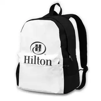 Сумка Tinggi Рюкзак Для мужчин Женщин Девочек Подростков Черный Hilton Hilton Honors Отели Hilton Hilton Garden Inn Отель Hilton Steve