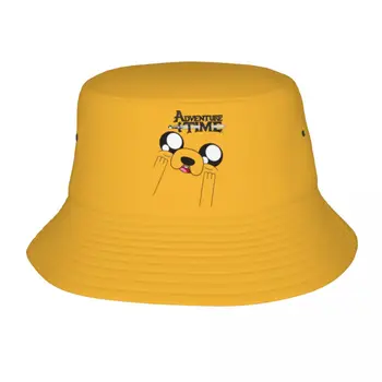 Унисекс-шляпы-ведро, Головные уборы для путешествий во времени с Собакой Джейком, Легкие уличные Рыбацкие кепки, Шляпа Боба, подарок на День рождения