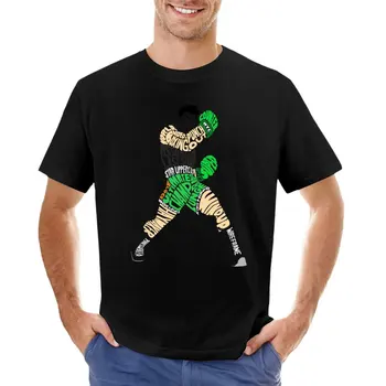 Футболка Little Mac Typography, быстросохнущая футболка, футболки с графическим рисунком, летние топы, одежда для мужчин