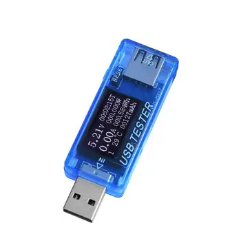 Цифровой многофункциональный USB-тестер 4-30 В Мини-Ток Зарядное устройство Детектор емкости Цифровой дисплей электрической энергии
