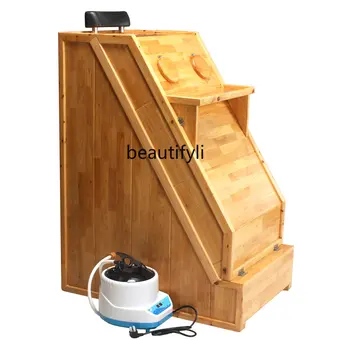 Бытовая Деревянная коробка для пропаривания пота, деревянная коробка для сауны для потения мокрого тела